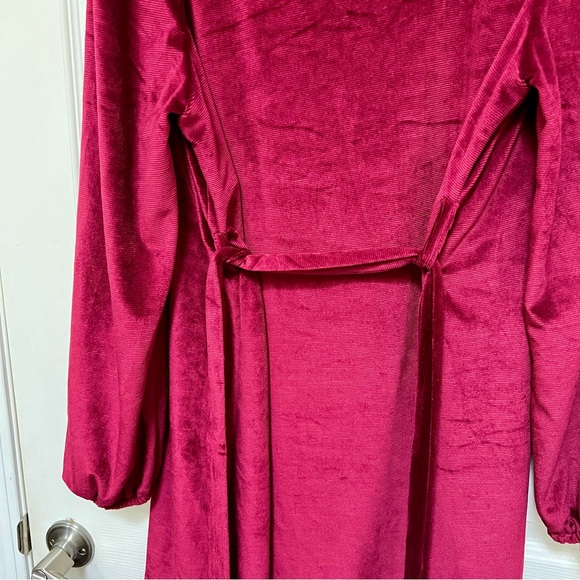Red Velvet Jewel Toned Dress 🎀 - Picture 5 of 10
